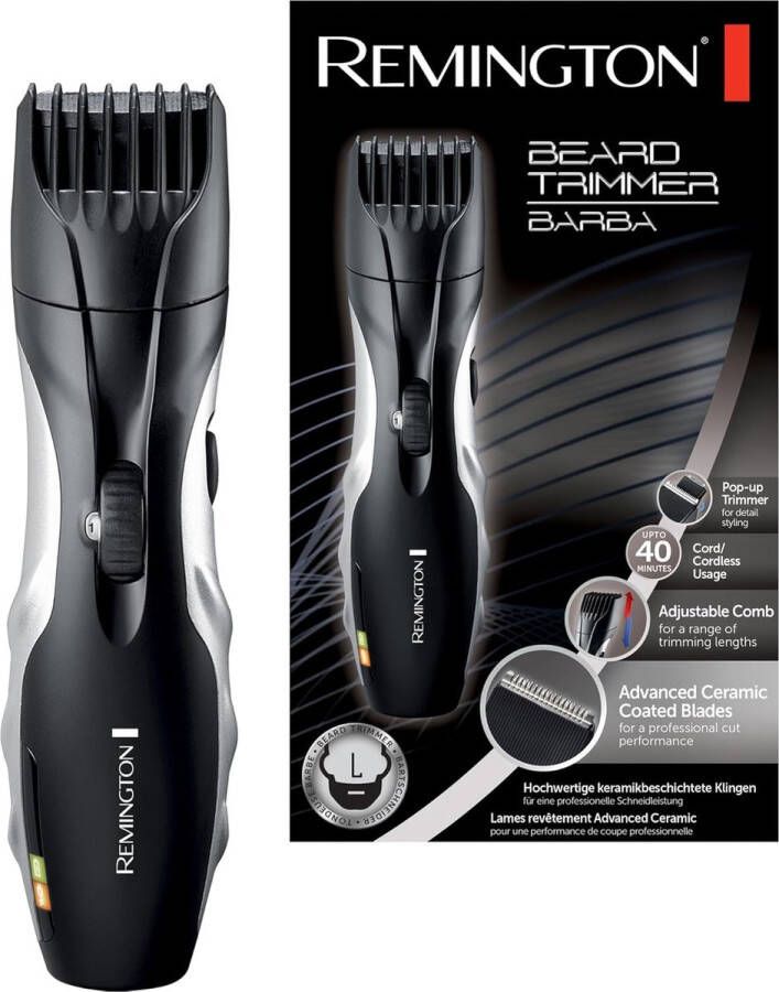 Baardtrimmer (11 lengte-instellingen 0.4 mm 18 mm Snoerloos En Met Snoer Levenslang Scherpe Mesjes)