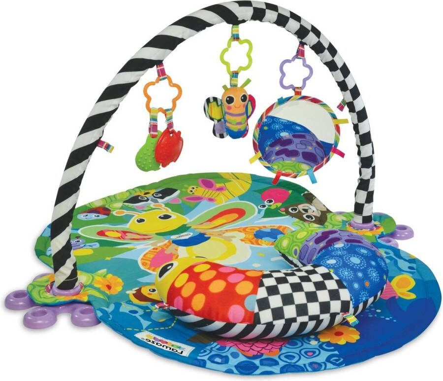 Baby Activity Play Mat 3-in-1 Baby Gym With 3 Sensory Toys Newborn Toy For Sensory Play