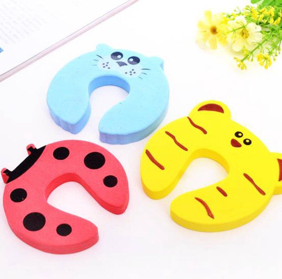 Baby En kind Deurbeschermers Deurstoppers Foam 3 Stuks Muurbeschermer Deurbescherming Kinderbeveiliging Deurstopper