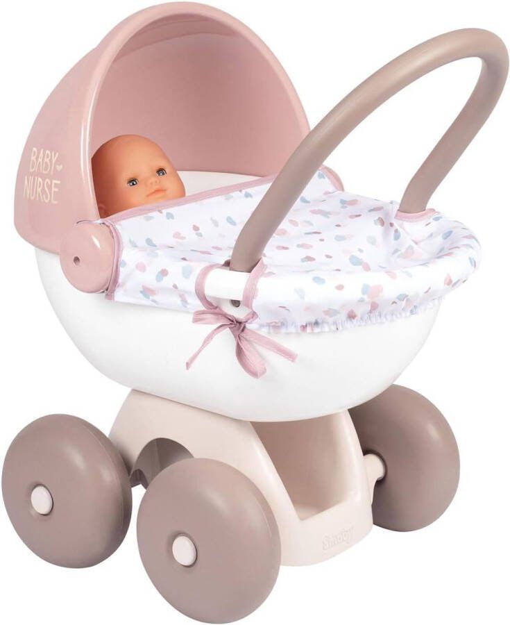Baby Nurse poppenwagen Kinderwagen voor peuters vanaf 18 maanden met duwstang