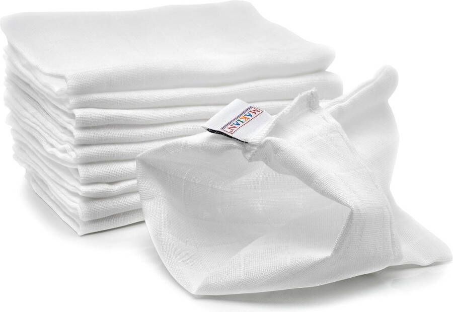 Baby Washandjes Soft Mousseline-washandje voor baby's Gezichtshanddoeken voor pasgeborenen met een gevoelige huid 10
