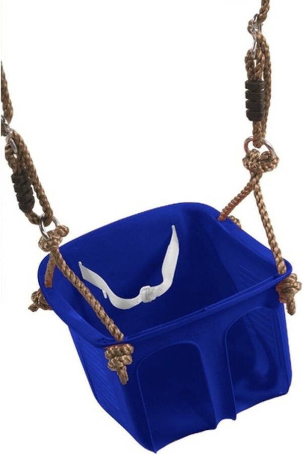Baby dreumes peuter schommel blauw 32 cm Buitenspeelgoed Schommelen Speeltoestel schommelzitje