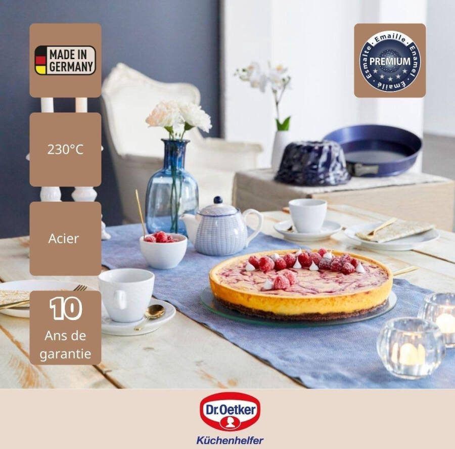 Back-Love Springvorm Ø 32 cm met hefbodem en emaille coating Springvorm