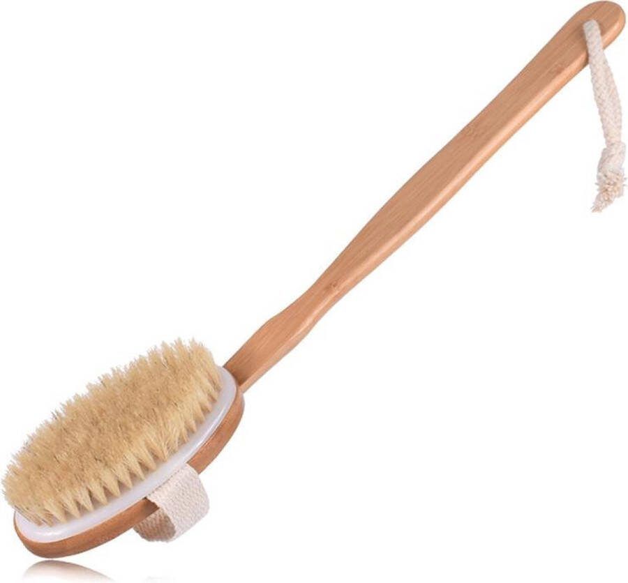 Badborstel Rugborstel Doucheborstel Scrubborstel Luxe badborstel hout