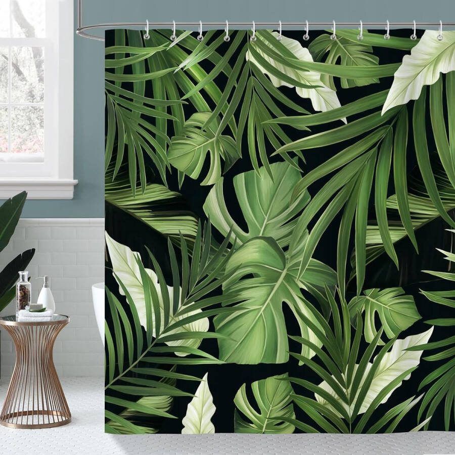Badkamer gordijnen 180 x 180 cm