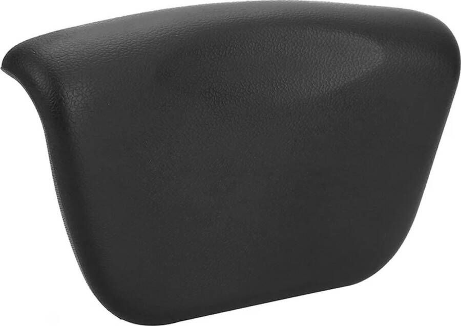 Badkussen De Luxe Anti slip zuignappen Orthopedisch Hoofd Steun voor In Bad en Jacuzzi |Nekkussen voor in bad Luxe bad kussen Hoofdkussen voor in bad Spa kussen ||Kado tip| Badkussen zwart