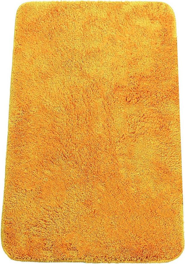 Badmat 70 x 120 cm badmat badkamertapijt oranje