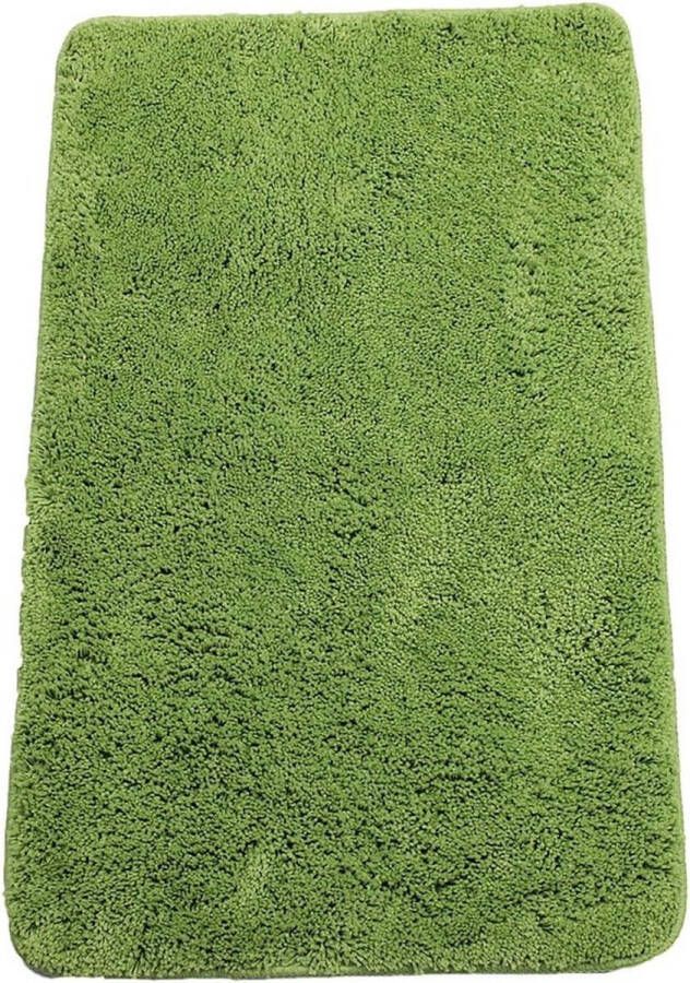 Badmat 70x120 cm badkamerkleed badmat groen
