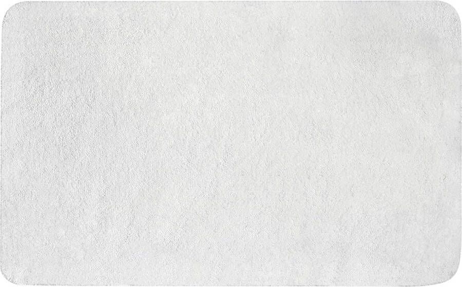 Badmatten antislip badkamermatten douchemat absorberend badkamertapijt klein tapijt deurmat binnen keuken tapijten tapijt mat voor badkamer slaapkamer keuken entree 50x80 cm wit