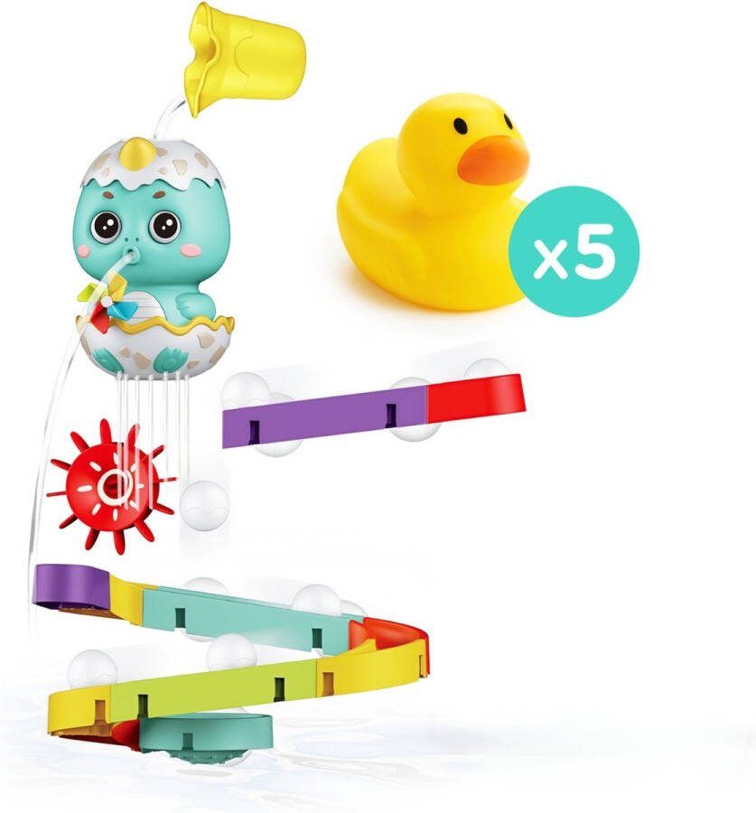 Badspeelgoed baby- incl 5 Badeentjes-jongens & meisjes- Baby- Badspeeltjes