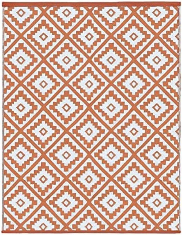 Bahamas buitentapijt terracotta 160 x 260 cm