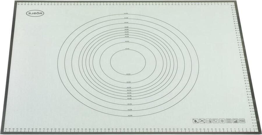 Siliconen Bakmat Grijs Keukenaccessoire 68 mm X 53 mm