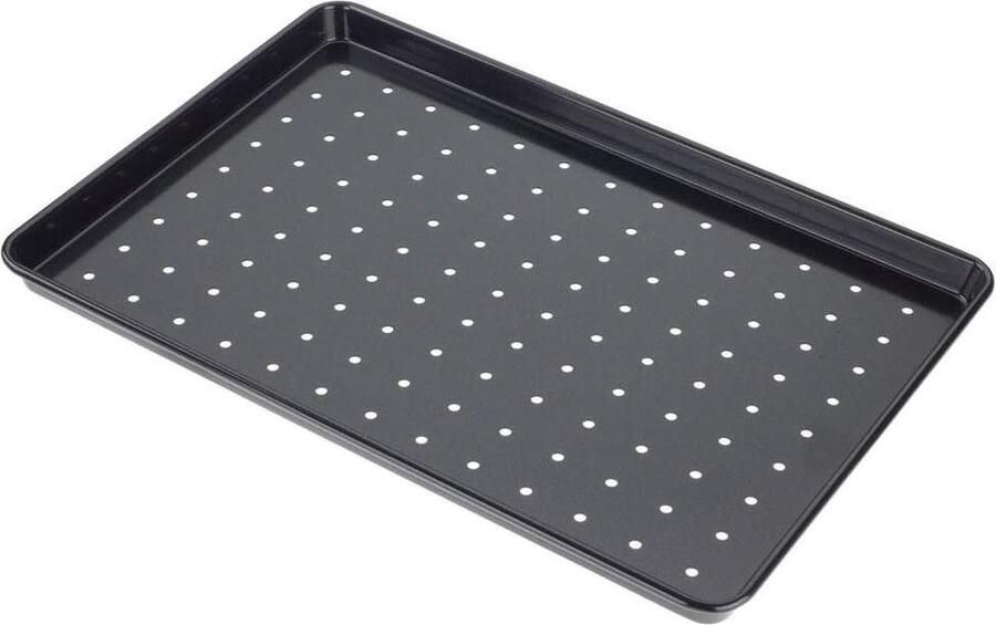 Bakplaat Eclipse anti-aanbaklaag professional koolstofstaal 39 x 27 x 2 cm knapperige frietjes pizzabodems