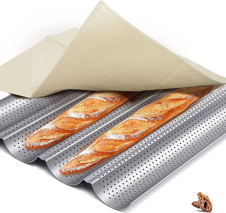 Bakvorm zilver Broodvorm