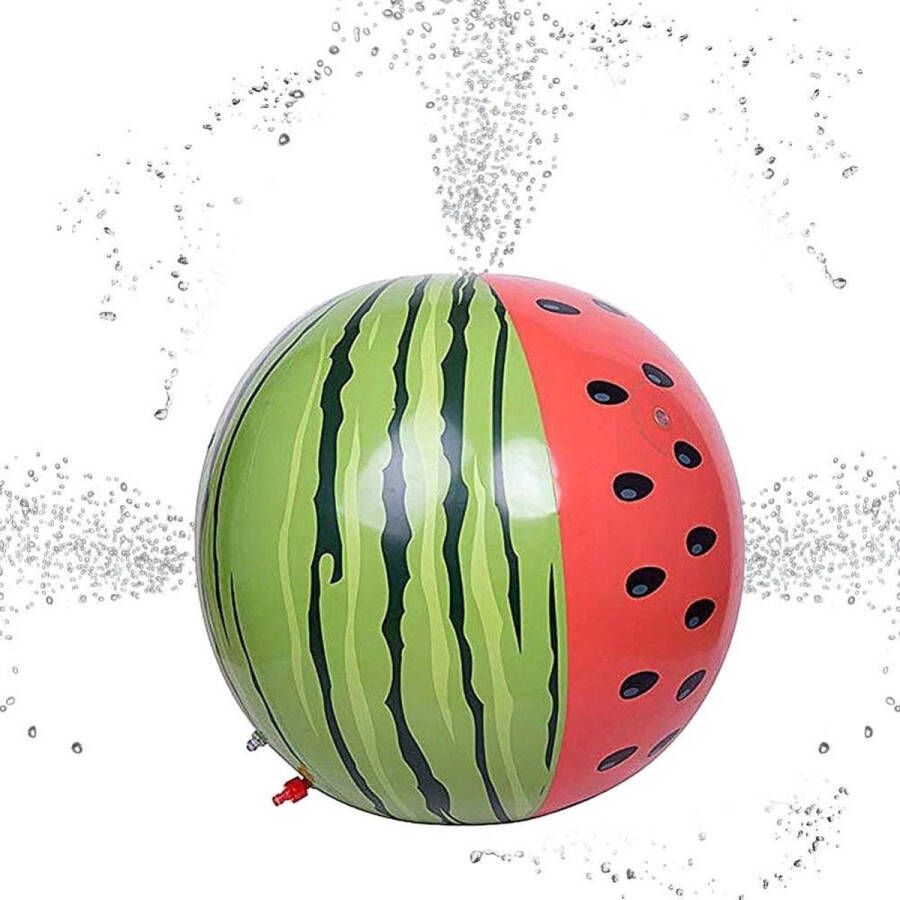 Bal Water Groot 60cm ! water spuit watermeloen opblaasbaar speelgoed bal strandbal outdoor spel