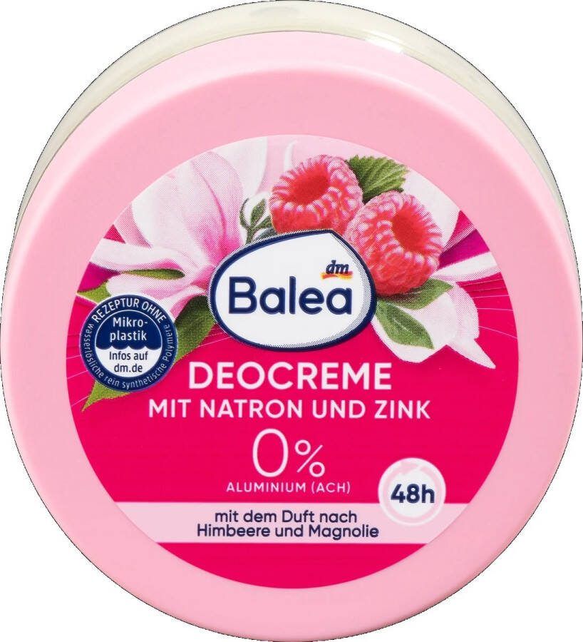 Balea Deodorant creme zonder aluminium Aluminiumvrije deodorant 50 ml