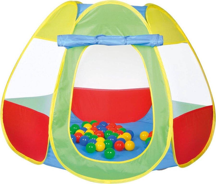 Ballenbad Bellox inclusief 50 ballen speeltent kleurrijk met Knorrtoys