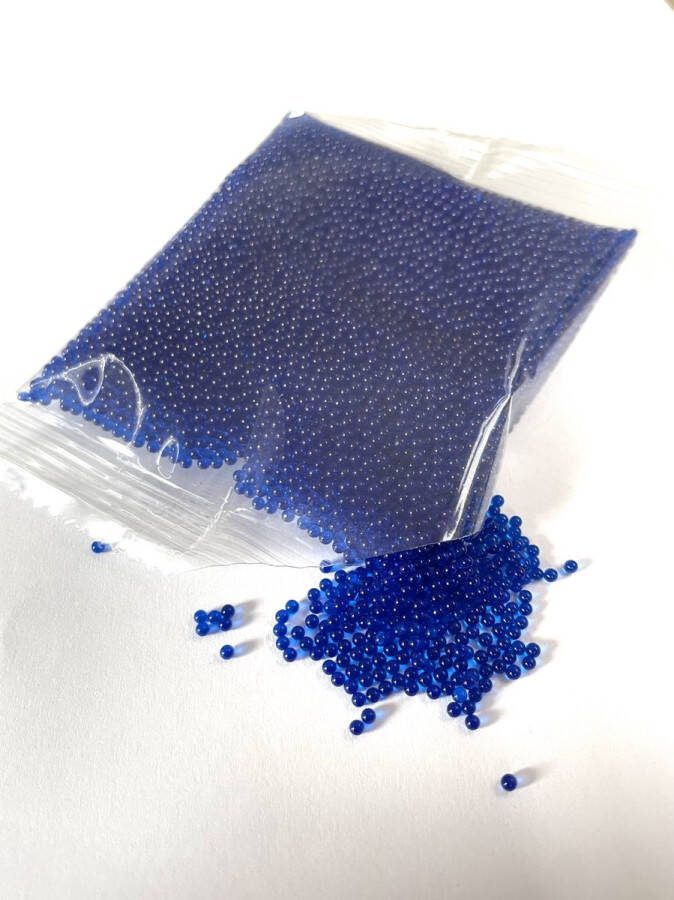 Balletjes 10.000 stuks 7-8mm Blauw Orbeez Waterabsorberende balletjes Waterballetjes Gelballetjes Transparant Waterparels Waterbeads