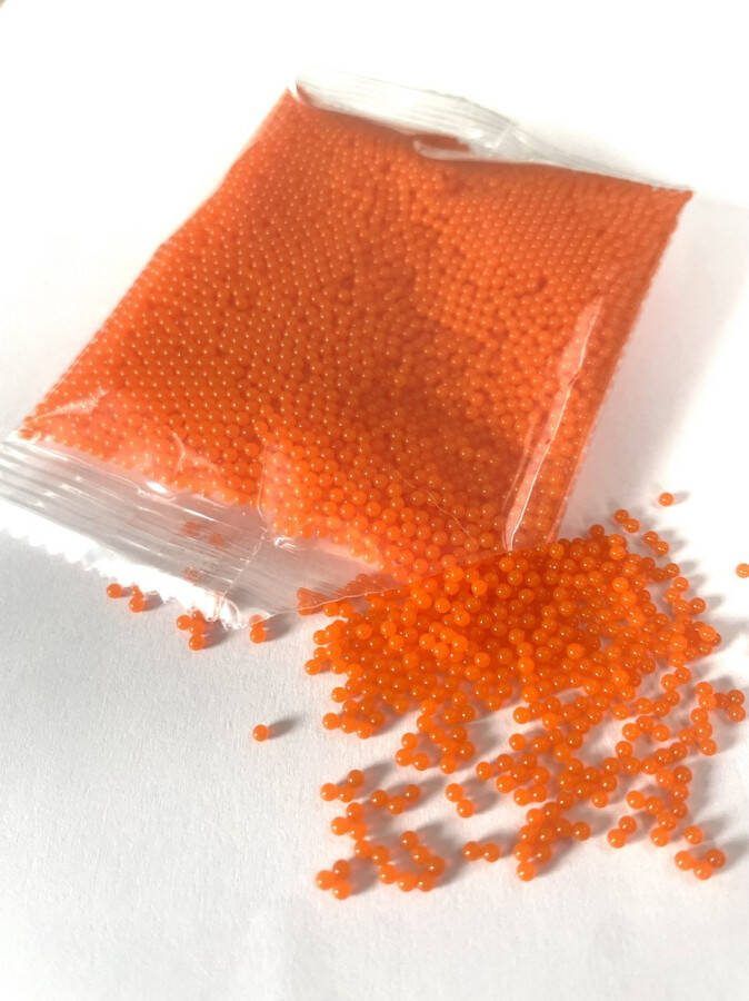 Balletjes 10.000 stuks 7-8mm Oranje Orbeez Waterabsorberende balletjes Waterballetjes Gelballetjes Transparant Waterparels Waterbeads