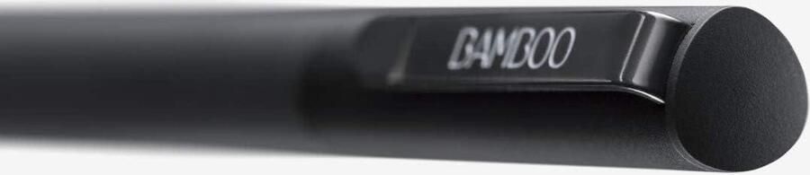 Ballpoint Pen voor Bamboo Folio Slate UP370800 Stylus Zwart met Handige Clip