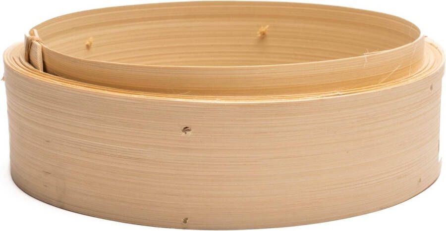 Bamboe stoommandje 22cm