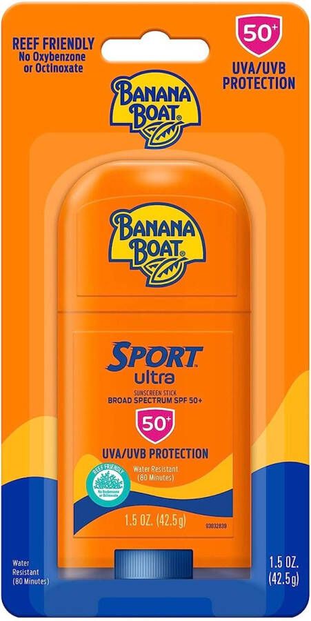 BANANA BOAT Ultra Sport Zonnebrand lotion Zonnebrand Stick crème SPF 50+