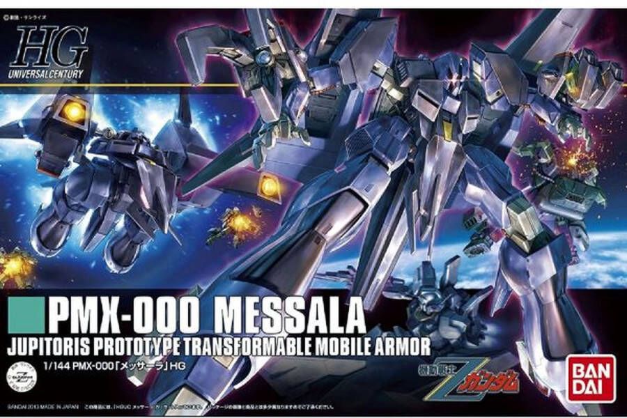 Bandai Gundam HGUC 1 144 PMX-000 Messala Model Kit