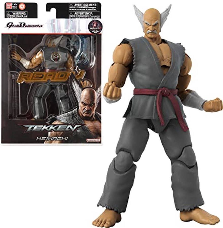 BANDAI Tekken -Actionfigur 17 cm Heihachi Mishima Game Dimensions 40672