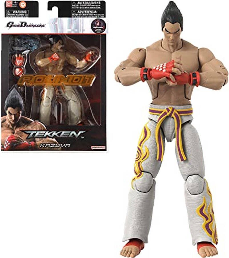 Bandai Namco Tekken actiefiguur Bandai Tekken Kazuya Mishima Bandai Spelafmetingen 17 cm