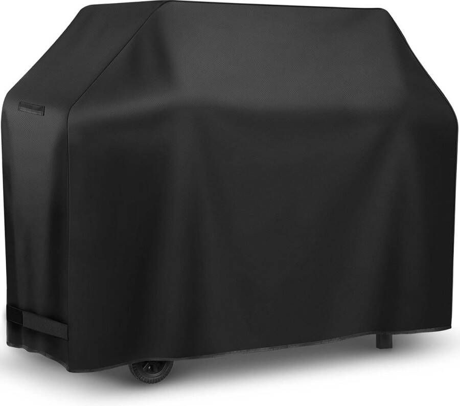 Barbecuehoes 58 inch gasbarbecue afdekking weerbestendig uv-bestendig 600D Oxford-weefsel scheurvast 147 cm x 61 cm x 122 cm zwart