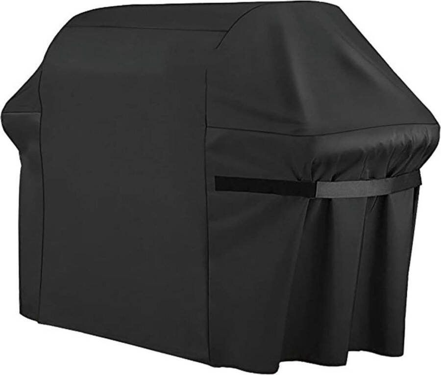 Barbecuehoes 72 inch gasbarbecue-afdekking weerbestendig en uv-bestendig 600D Oxford-weefsel scheurvast zwart
