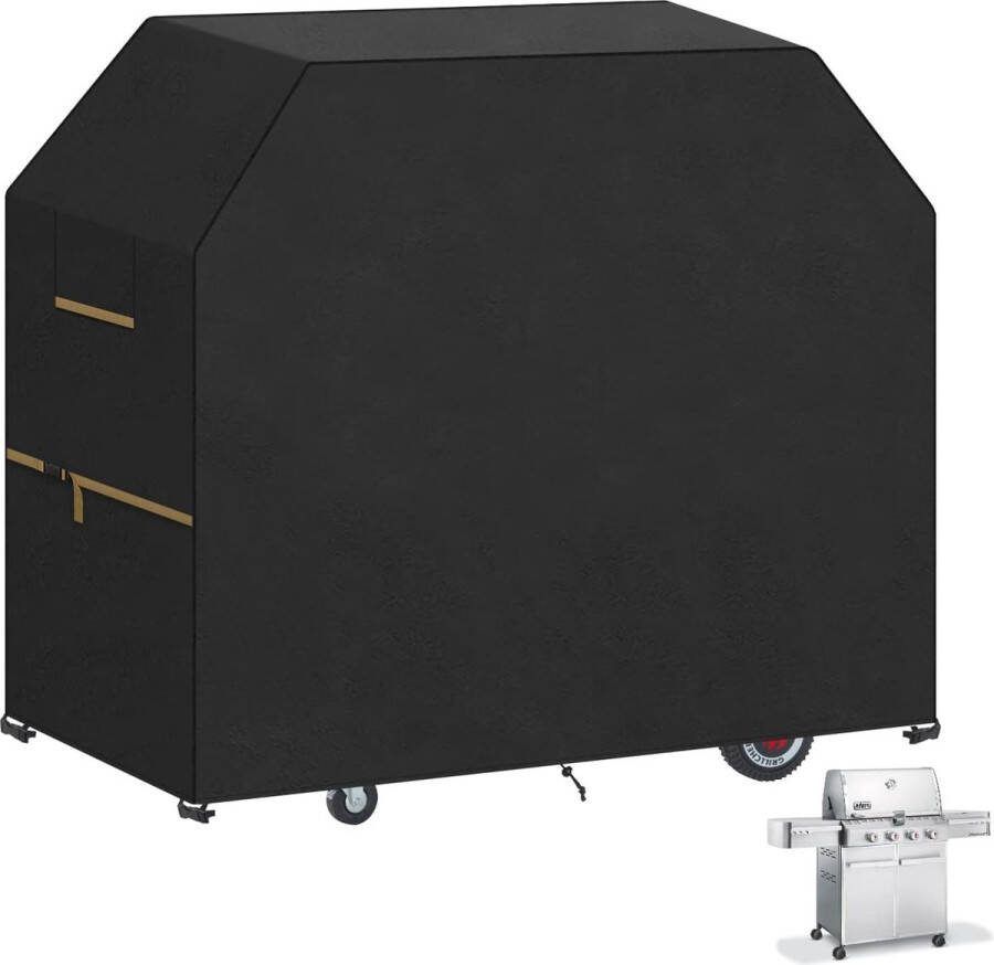Barbecuehoes afdekking grill winterbestendig beschermhoes voor gasgrill waterdicht XXL voor Weber Char Broil Grills 168 x 71 x 117 cm
