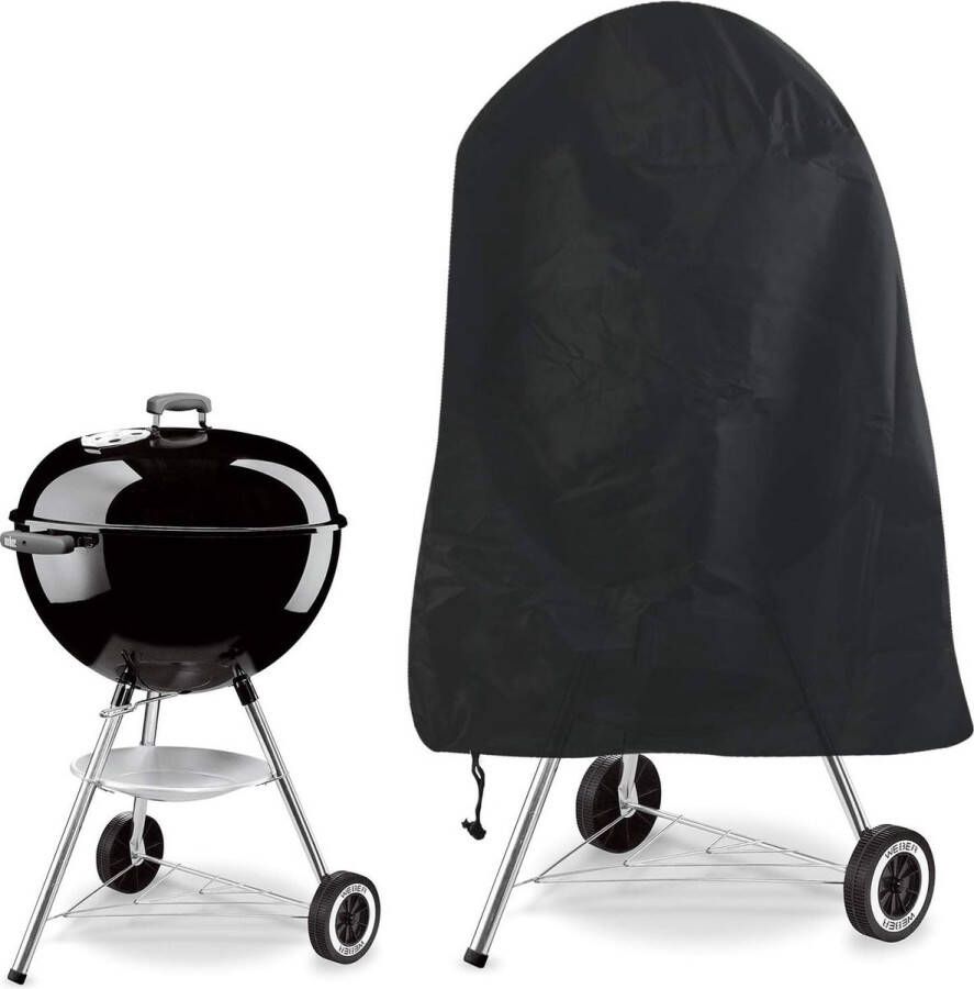 Barbecuehoes kogelbarbecue-afdekking waterdichte barbecuehoes beschermhoes kap grill afdekzeil 70 x 70 cm