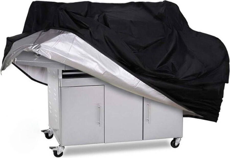 Barbecuehoes waterdicht zware BBQ-hoes van Oxford-stof met opbergzak en trekkoord sluiting scheurbestendige barbecuhoes 170*61*117cm