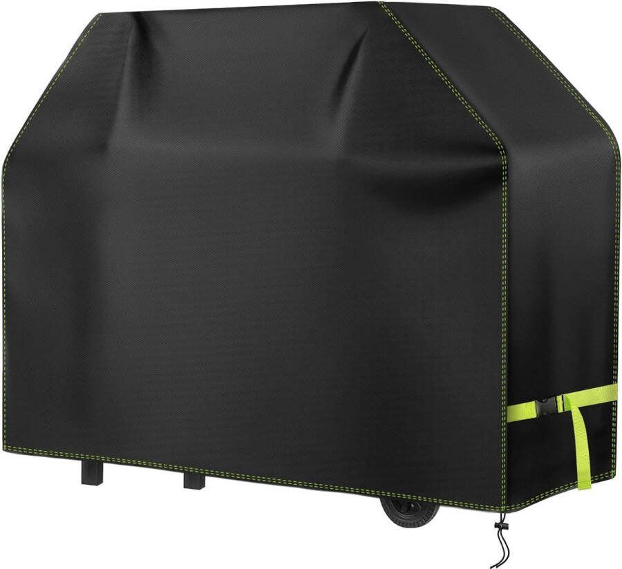 Barbecuehoes weerbestendig 420D Oxford-gasgrill afdekzeil waterdicht 165 x 71 x 122 cm scheurvast UV bescherming tegen vervagen roest en schimmel