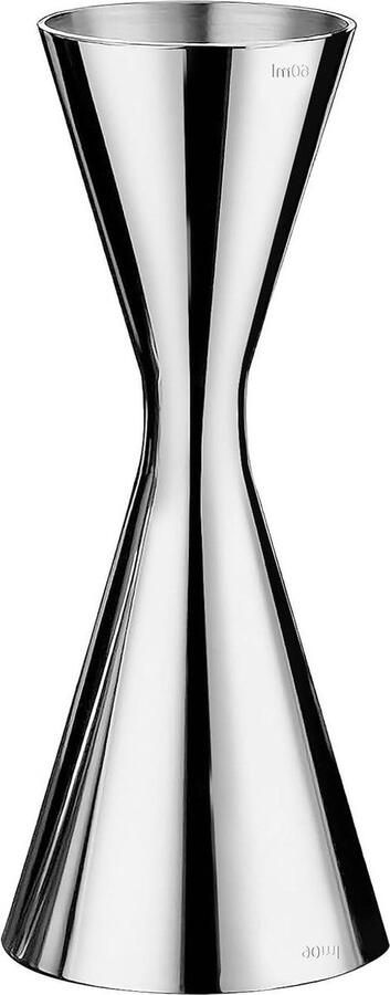 Barmaatje Cocktail Measuring Cup Stainless Steel Dual Jigger 60-90 ml Integrated Scale Barmaatje