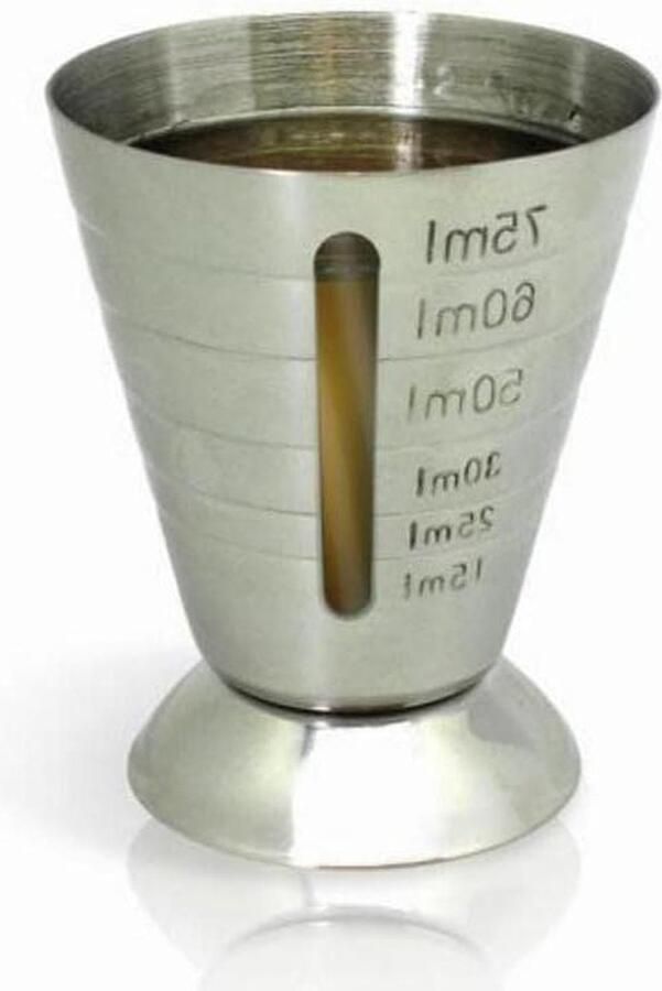 Barmaatje HTML content Vin Bouquet FIK 030 Jigger 75-15ml Professional stainless steel jigger Barmaatje
