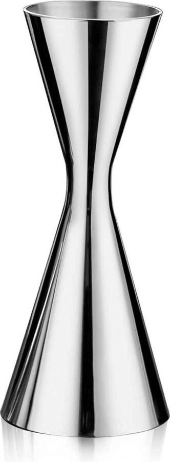 Barmaatje Japanese Style Double Jigger with Measurements Inside Cocktail Jigger 304 Stainless Steel Shot Measure Jigger 30 60ml Barmaatje
