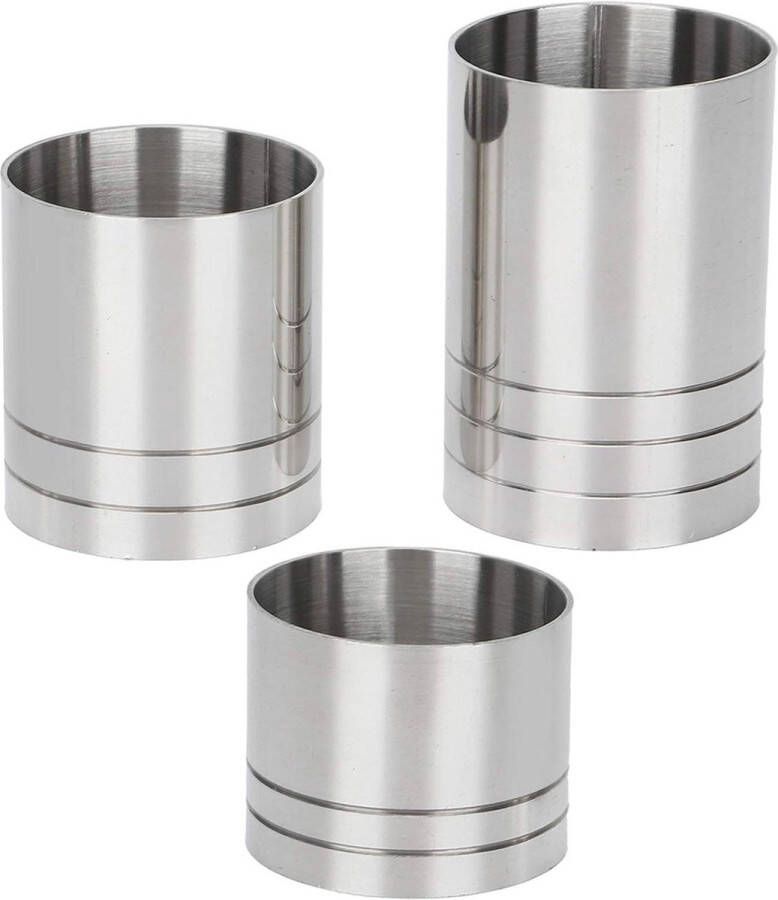 Barmaatje Measuring Cups Cocktail Jigger Ounce Cup Set Shot Measure 25ml 35ml 50ml Bartender Tool Spirit Measures Barmaatje