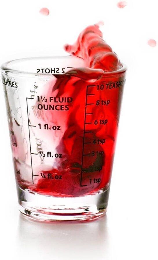 Barmaatje Mini Measuring Cup Transparent 30 x 5 x 6 cm Barmaatje
