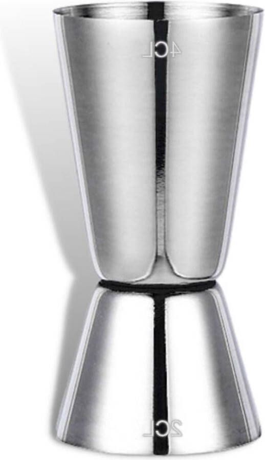 Barmaatje Stainless Steel Cocktail Measuring Cup 2CL 4CL Double Jigger High Quality Gin Whiskey Alcohol Accessories Barmaatje