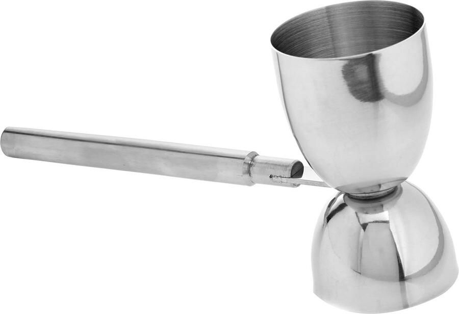 Barmaatje Stainless Steel Cocktail Measuring Cup 30 Milliliter 60 Milliliters Barmaatje