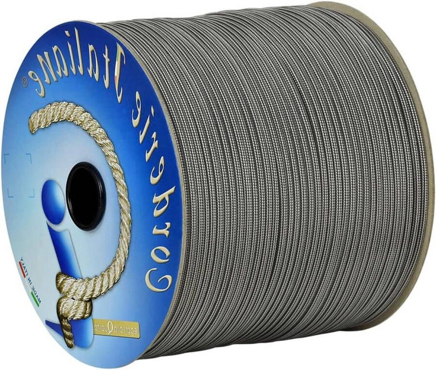 Basic Wit Zwart Paracord 550 Type III 4 mm 30 m Kern 7 Draden Made in Italy 006079286