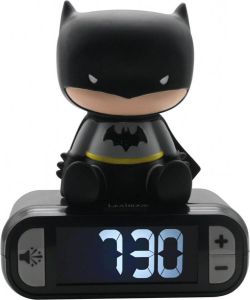 Lexibook Batman digitale wekker met nachtlampje Snooze Klok lichtgevende Batman Schwarz RL800BAT