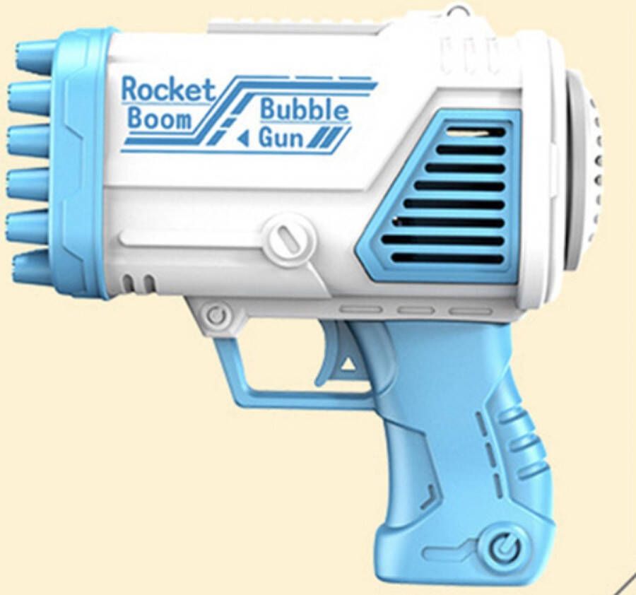 Bazooka Bellenblaas pistool Elektrisch Bellenblaas pistool Bellenblaas Speelgoed Blauw Bellenblaas bazooka Bellenblazer Bubble Gun