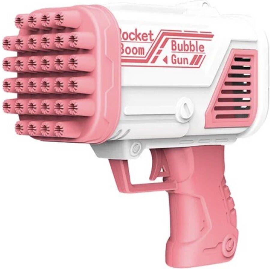 Bazooka Bellenblaas pistool Elektrisch Bellenblaas pistool Bellenblaas Speelgoed Roze Bellenblaas bazooka Bellenblazer Bubble Gun
