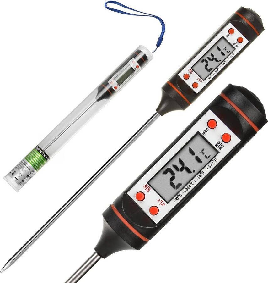BBQ accesoires thermometer Vleesthermometer Kookthermometer Must have voor elke BBQ!