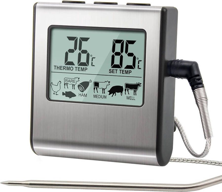 BBQ accesoires thermometer Vleesthermometer Kookthermometer Must have voor elke BBQ!