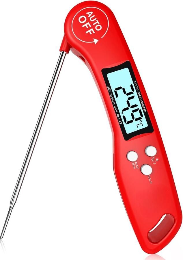 BBQ accesoires thermometer Vleesthermometer Kookthermometer Must have voor elke BBQ!