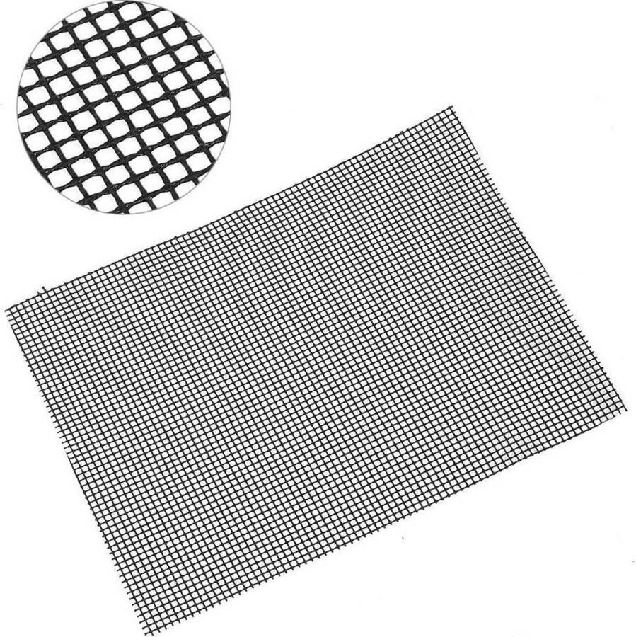 BBQ Grill Mat 3-delige set anti-aanbaklaag grill sheet liner voor vis en groente roken barbecue set